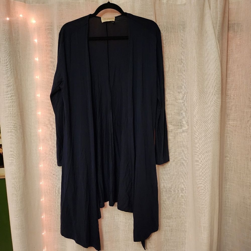 M. M. Lafleur stretchy cardigan size medium.